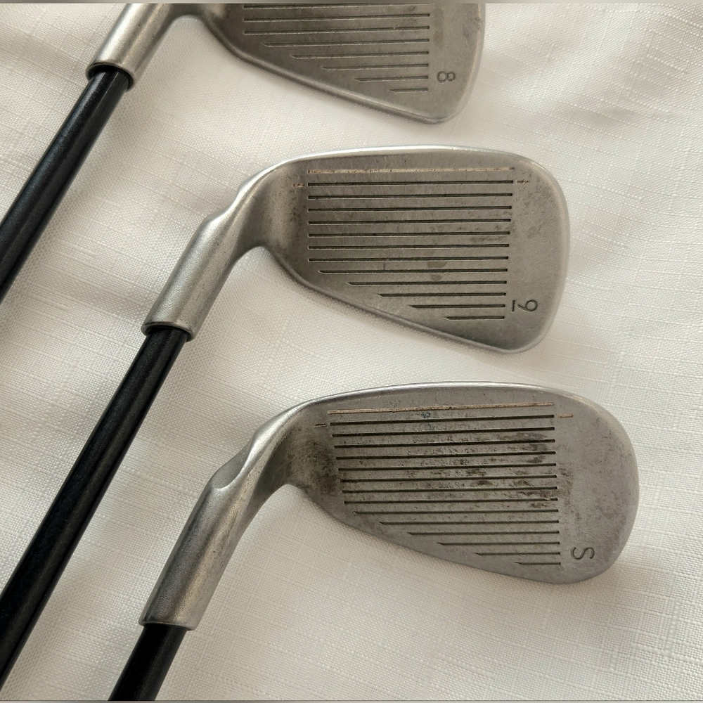 ‼️SOLDPing i3 0-Size iron set 6,7,8,9 and S wedge Graphite shaft 350 series - Picture 7 of 15